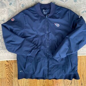 Tennessee Titans Nike On Field Apparel Bomber Jacket XL